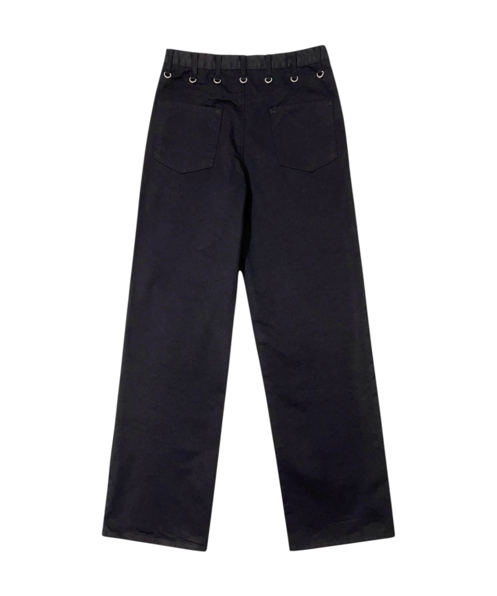 MULTI-RING PANTS BLACK-EGNARTS-APOC STORE