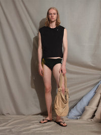 BB Sack in Beige Suede-Pedro Trindade-APOC STORE