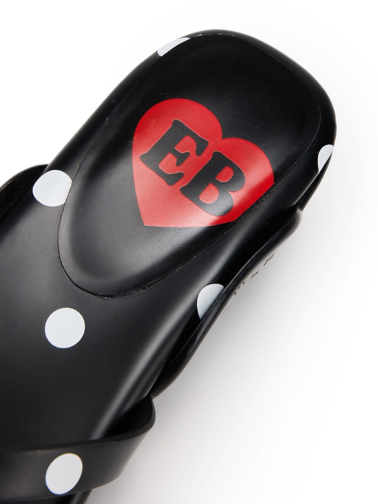 Polka Dot Flip-flops Black-EMPTY BEHAVIOR-APOC STORE