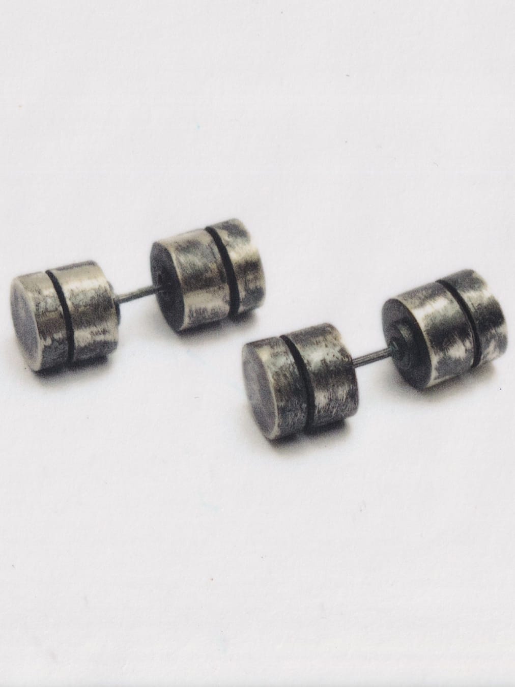DUMBELL STUD-Six Senses-APOC STORE