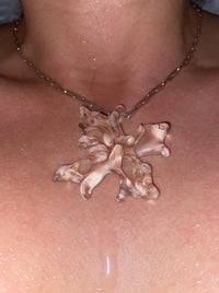Mutant flower necklace-Pia Glassworks-APOC STORE