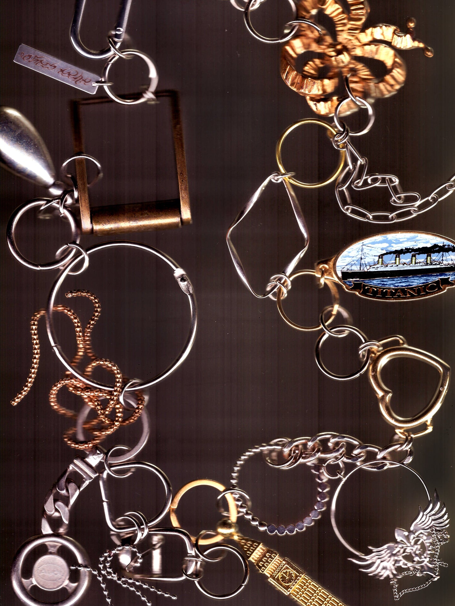 Charm chain belt-Alisa Cayoo-APOC STORE