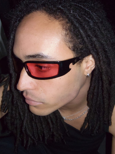 Viper Black - Pink Lenses