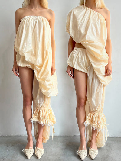 Balloony Assymetrical Top/Skirt-Nastyamasha-APOC STORE