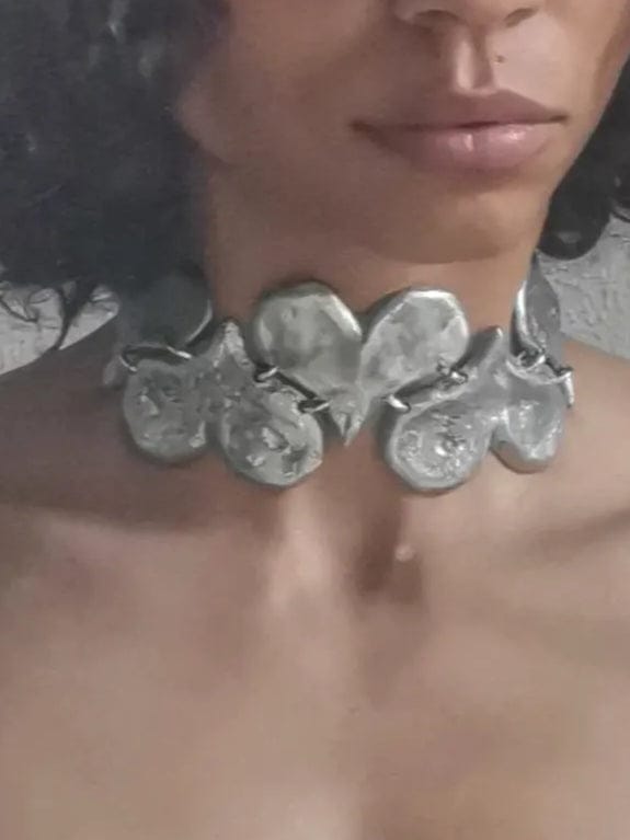 Coeur Vie choker-Alizee Quitman-APOC STORE