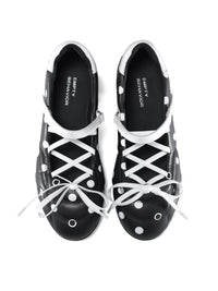 Polka Dot Sports Ballet Black-EMPTY BEHAVIOR-APOC STORE