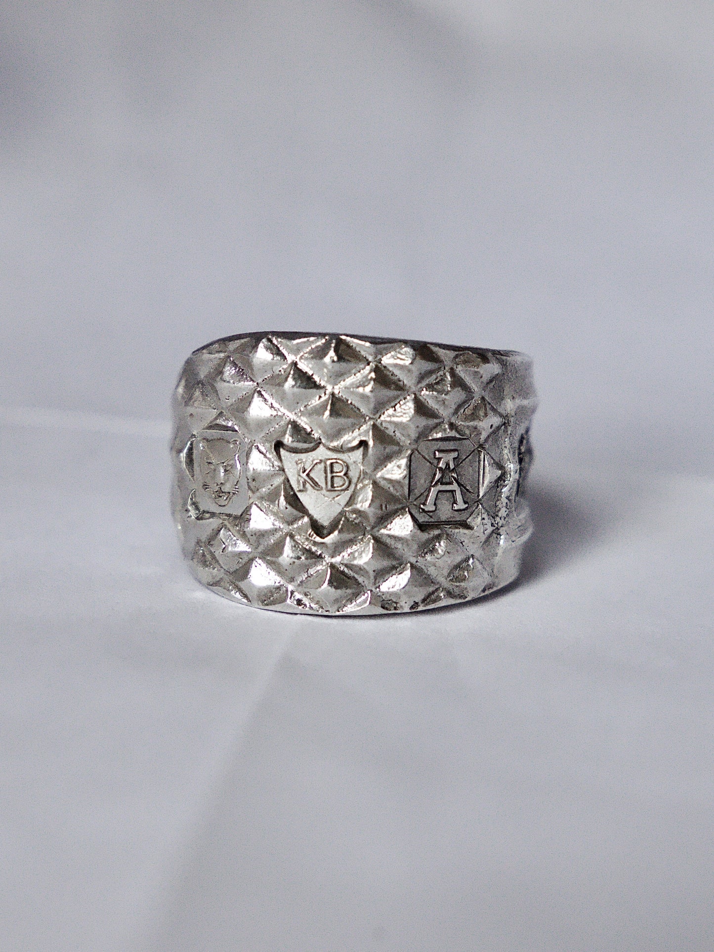 Heavy Stud Ring-KARTHUR-APOC STORE