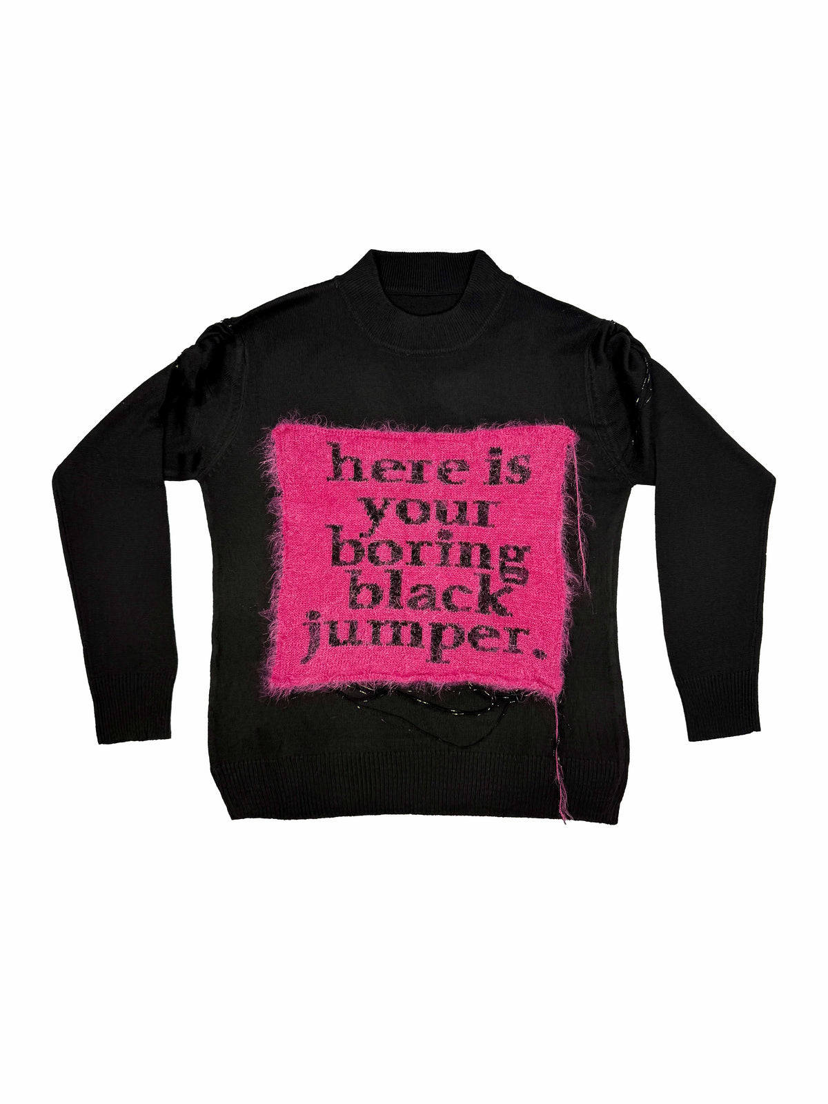 Boring black jumper-TATi-APOC STORE