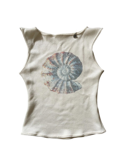 ammonite knit top-Snake Divine-APOC STORE