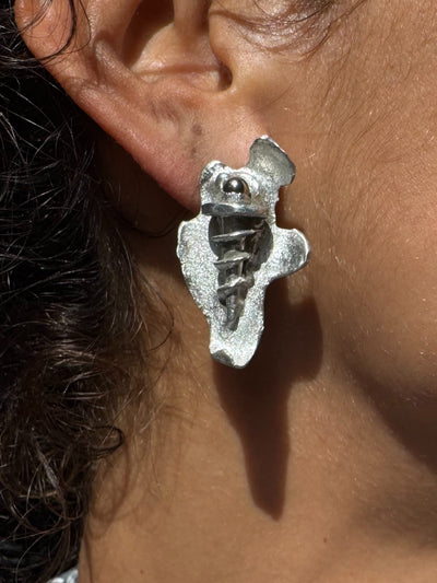 ScrU earrings-Alizee Quitman-APOC STORE