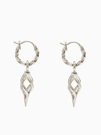 Rosette Earrings-Zohra Rahman-APOC STORE