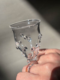 Cup of Love Glass Ring - Clear-Pia Glassworks-APOC STORE