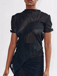 Scar T-Shirt - Black-Khanh Brice Nguyen-APOC STORE