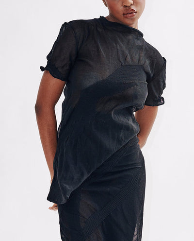 Scar T-Shirt - Black-Khanh Brice Nguyen-APOC STORE