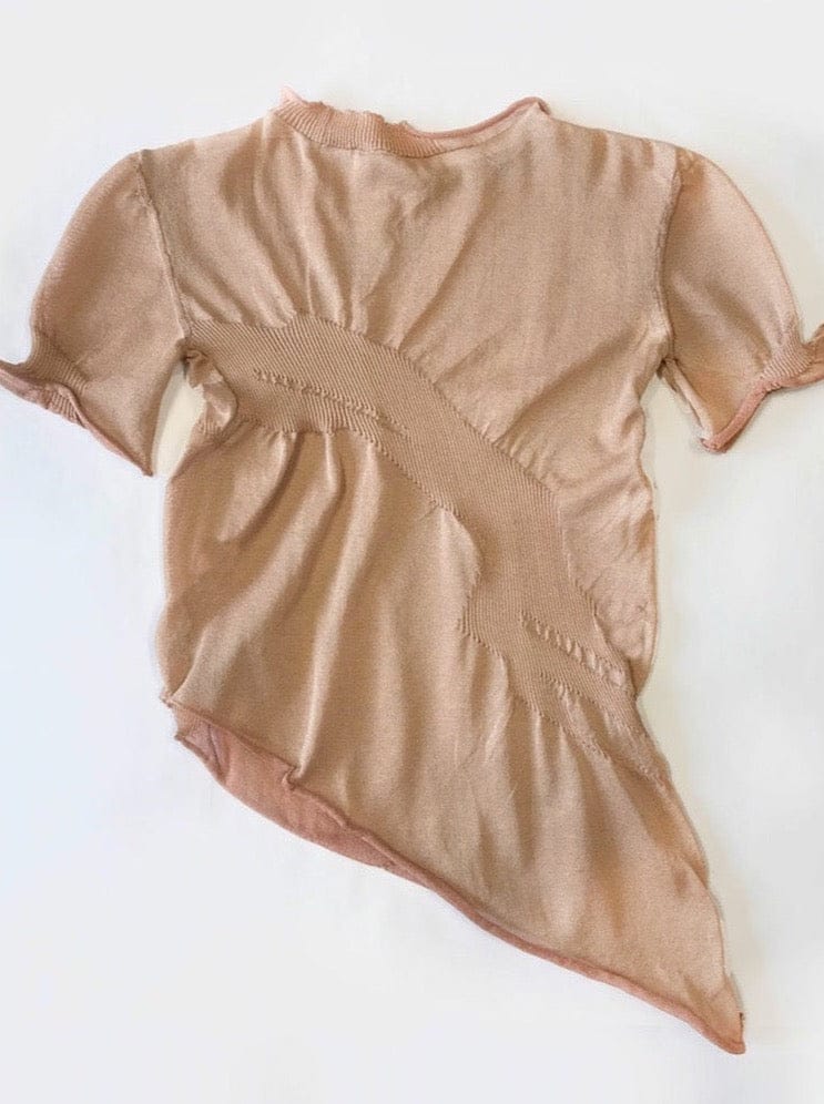 Scar T-shirt Nude-Khanh Brice Nguyen-APOC STORE