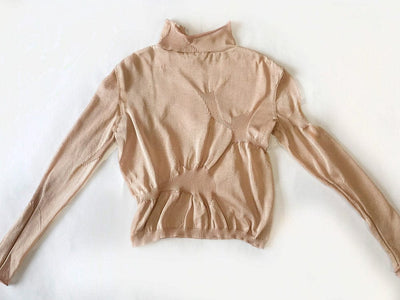 Scar Turtleneck Nude-Khanh Brice Nguyen-APOC STORE