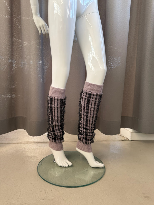 Hairy leg warmers purple-TATi-APOC STORE