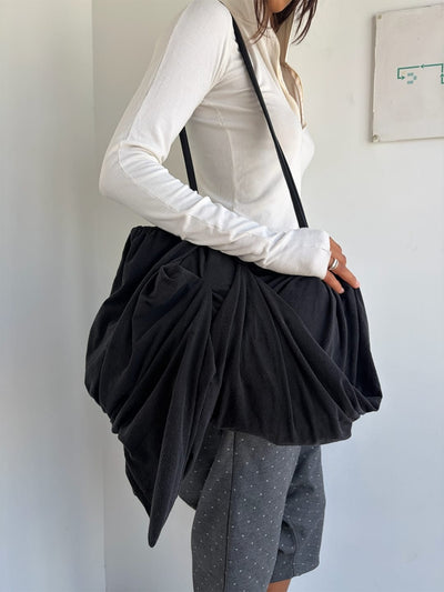 Draped Tote Bags-Lucas Benjamin-APOC STORE