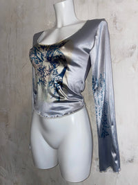 angel silver top-Snake Divine-APOC STORE