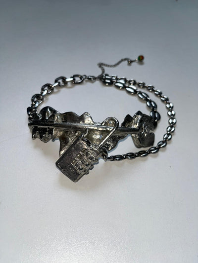 "Locked Up" choker-Alizee Quitman-APOC STORE