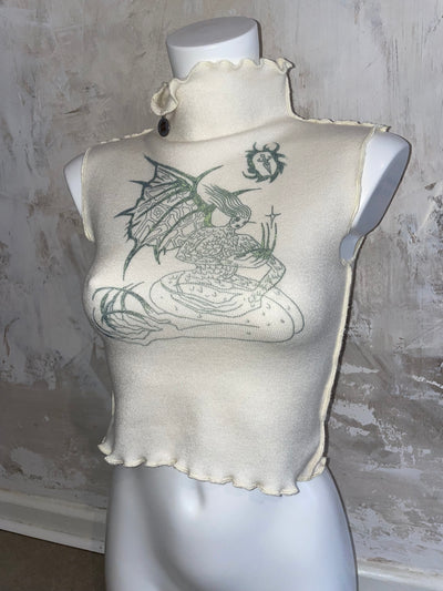 dragon lady turtleneck-Snake Divine-APOC STORE