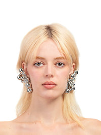 Candy Earrings - Silver/ Reflective Grey-1CONCEPT-APOC STORE