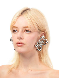 Candy Earrings - Silver/ Reflective Grey-1CONCEPT-APOC STORE