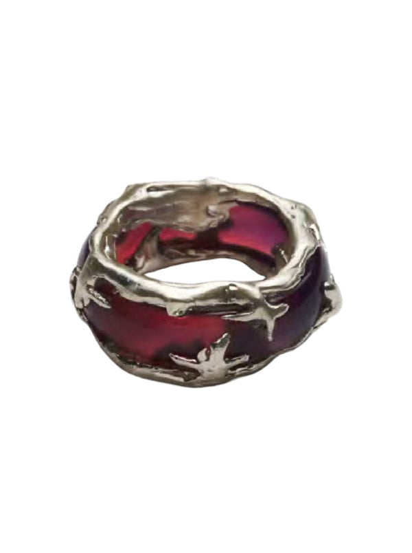 POWER RING RED-Colombe d’Humieres-APOC STORE