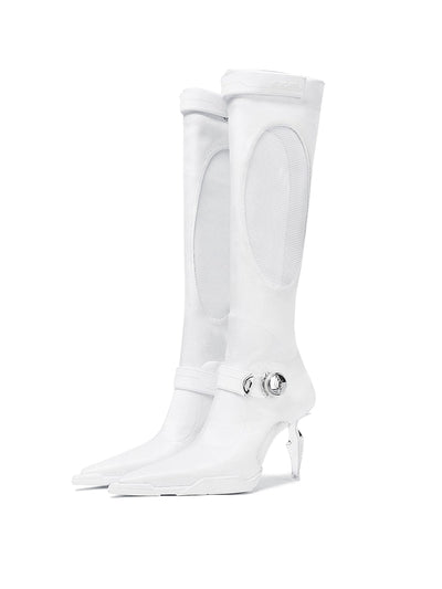 Swan Long Boot white-EMPTY BEHAVIOR-APOC STORE
