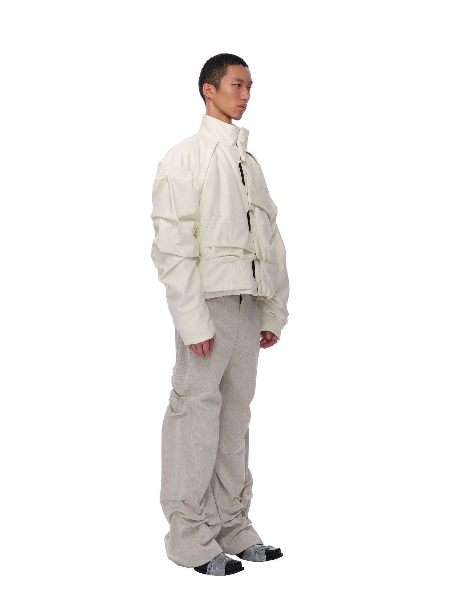 Snow Down Bomber Jacket-XIMONLEE-APOC STORE