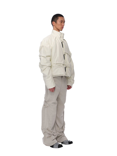 Snow Down Bomber Jacket-XIMONLEE-APOC STORE