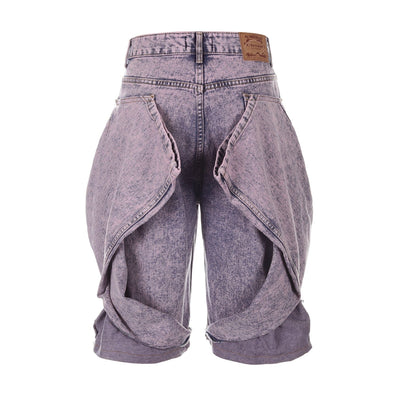Surgery Bermuda Folding Pants 'Pink'-Surgery-APOC STORE