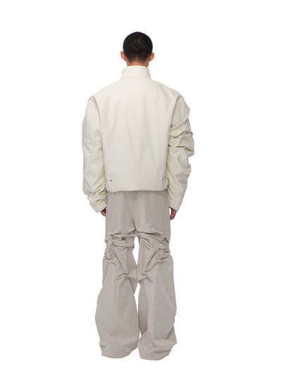 Snow Down Bomber Jacket-XIMONLEE-APOC STORE