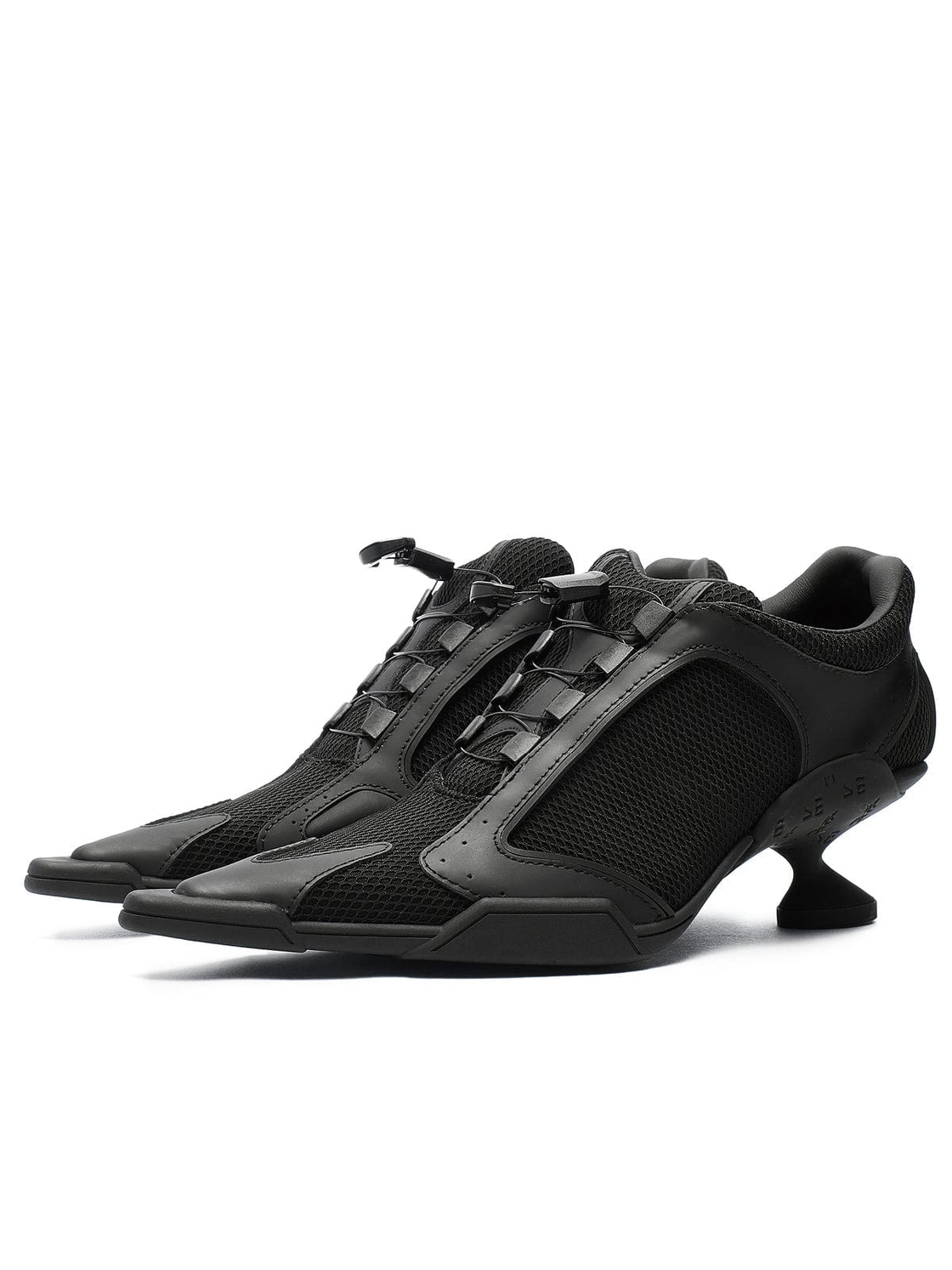 EMPTY BEHAVIOR Chimera High Heel Sneaker Black – APOC STORE