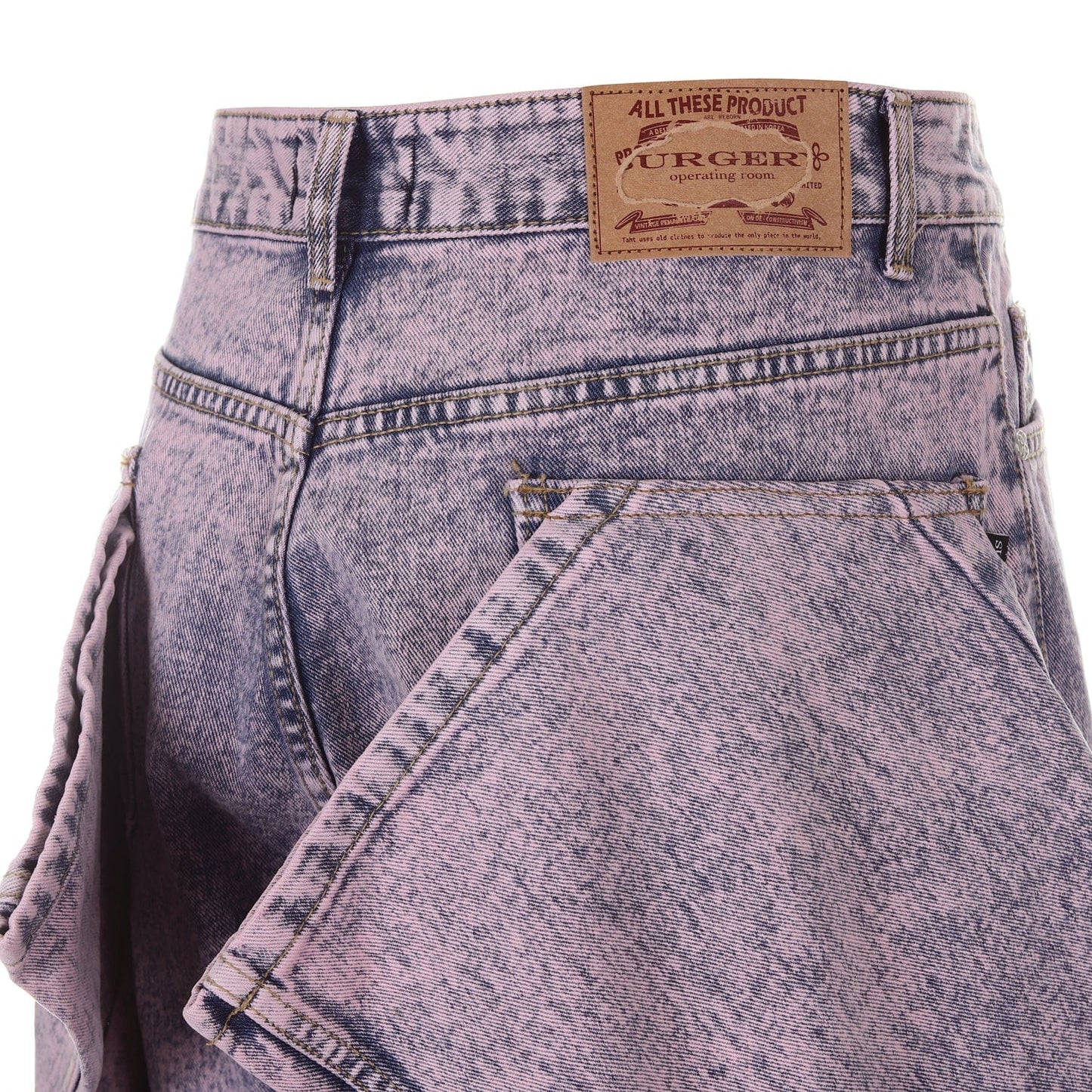 Surgery Bermuda Folding Pants 'Pink'-Surgery-APOC STORE