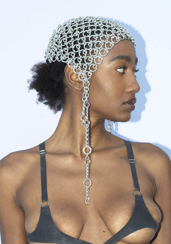 Silver Ring Headpiece-JALACONDA-APOC STORE