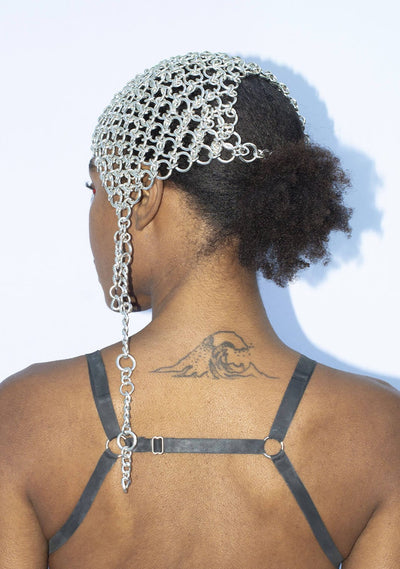 Silver Ring Headpiece-JALACONDA-APOC STORE