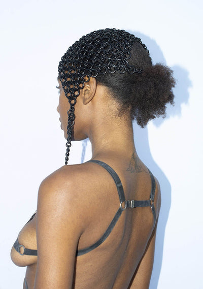 Black Ring Headpiece-JALACONDA-APOC STORE