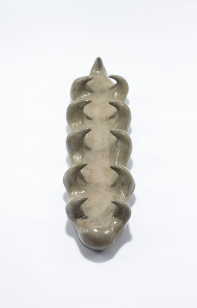 Green incense holder 11 horns-Cléo SJölander-APOC STORE