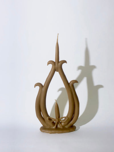double flame candle-Ola Lewczyk-APOC STORE