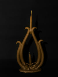double flame candle-Ola Lewczyk-APOC STORE