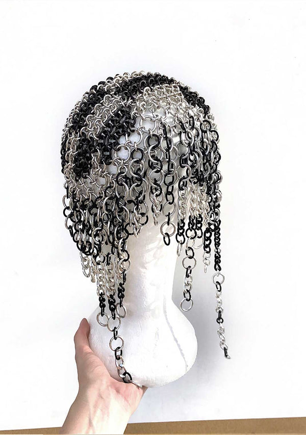 BLACK + SILVER RINGS Headpiece-JALACONDA-APOC STORE
