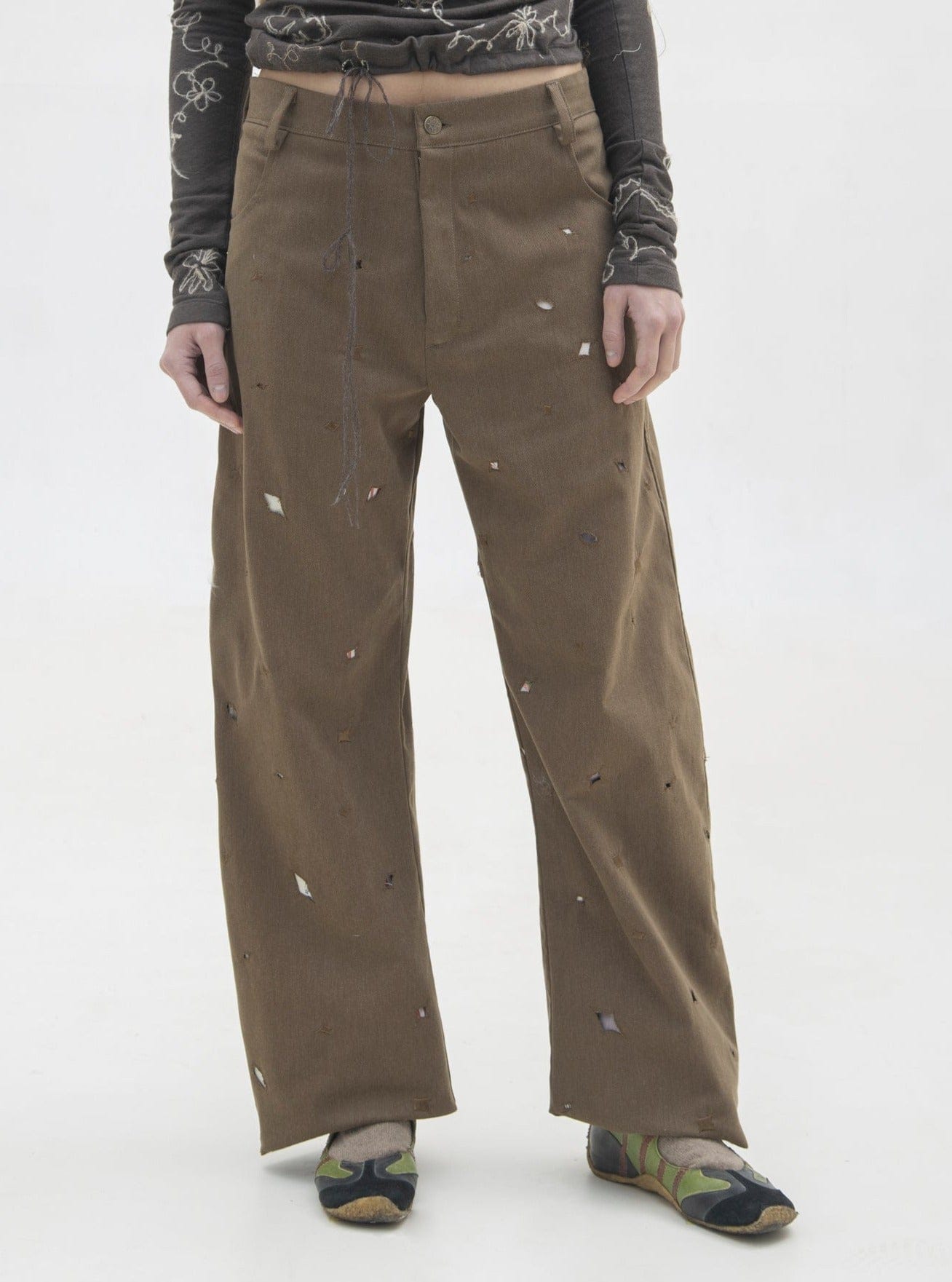 INSIDE OUT TROUSERS-GARBAGE CORE-APOC STORE