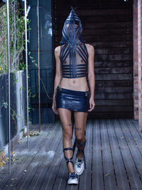 LP SS26 LINE MINI SKIRT-LEO PROTHMANN-APOC STORE