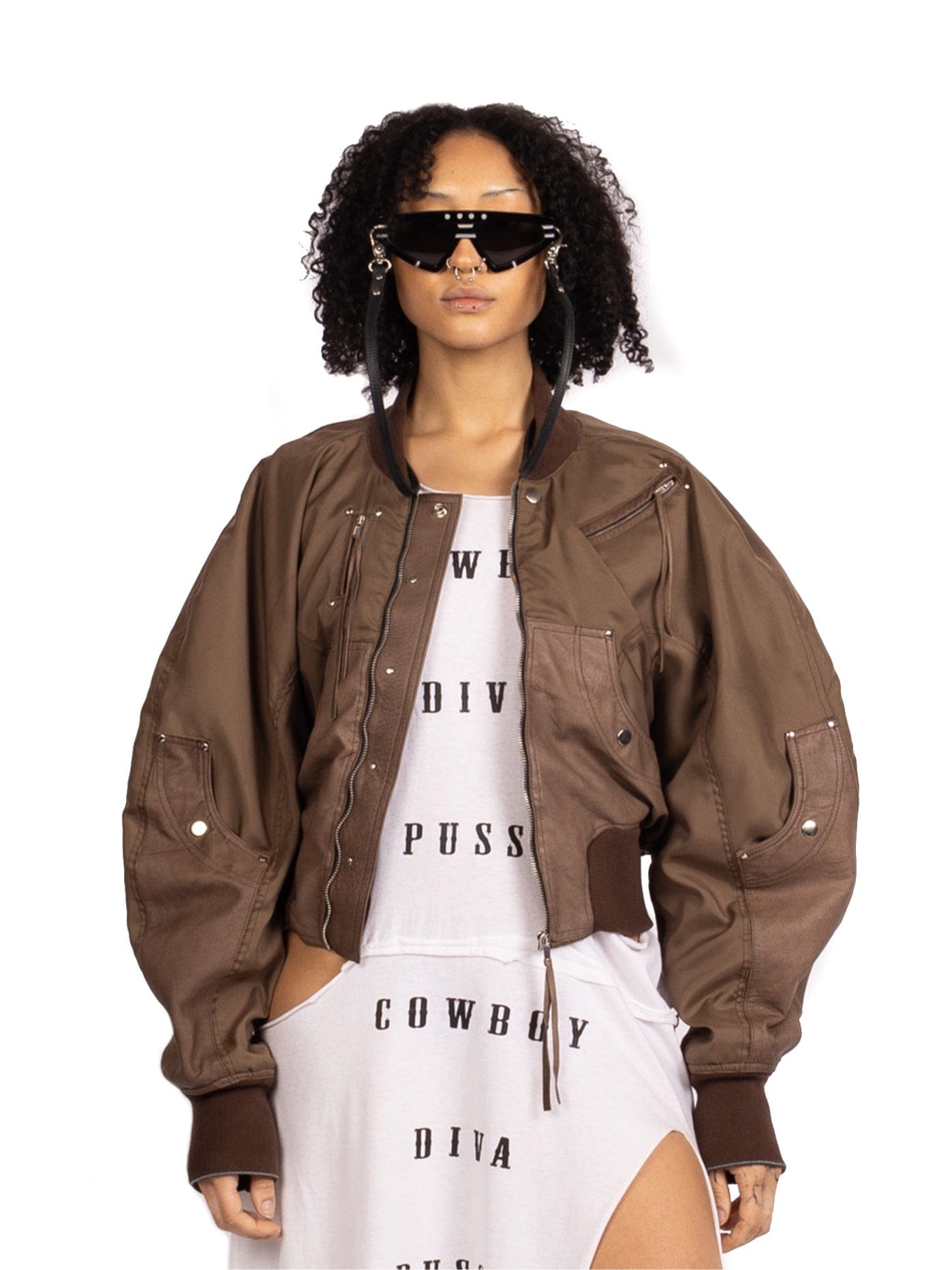 LP SS26 SHELL BOMBER-LEO PROTHMANN-APOC STORE