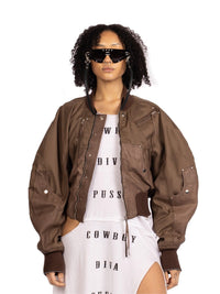 LP SS26 SHELL BOMBER-LEO PROTHMANN-APOC STORE