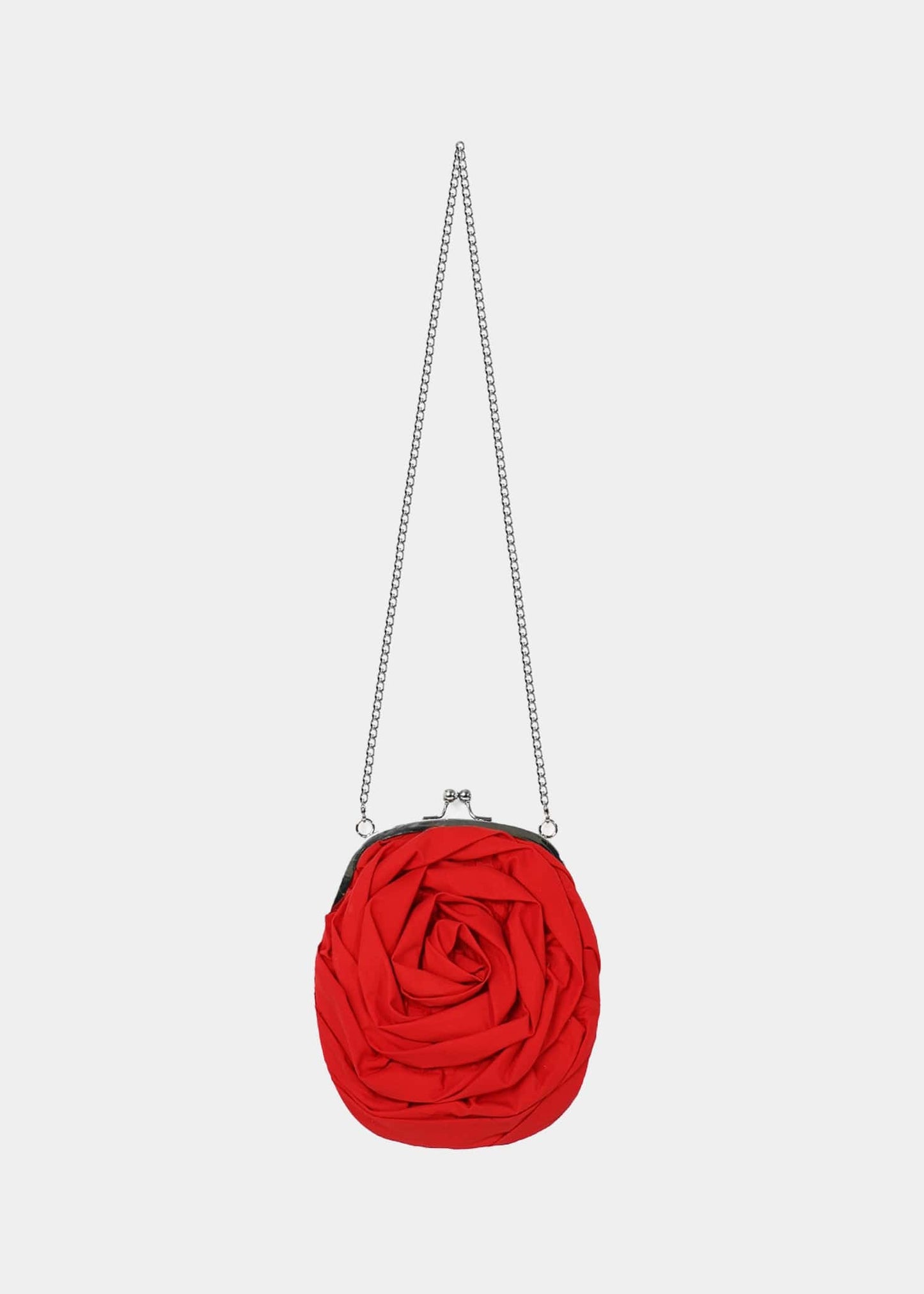 ROSE DISCORD CHAIN BAG RED-SAENGIN STUDIOS-APOC STORE