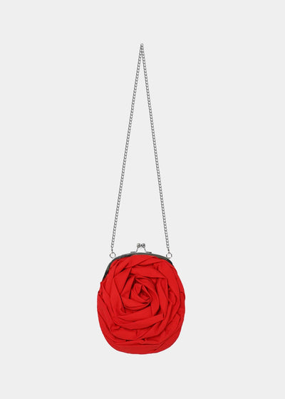 ROSE DISCORD CHAIN BAG RED-SAENGIN STUDIOS-APOC STORE