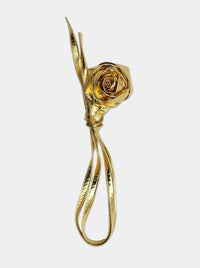 ROSE CORSAGE STRAP - GOLD-SAENGIN STUDIOS-APOC STORE