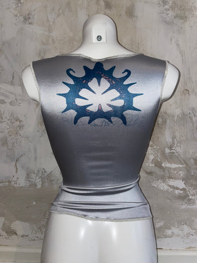 core silver top-Snake Divine-APOC STORE